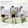 TILDOSAC Versatile Pickleball Backpack For Sport, Large Paddles Duffle Bag With Shoes Compartment For Travel (Grey) view 3