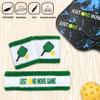 3 Pcs Pickleball Sweatband Set Men Women, Moisture Wicking Sweat Absorbent 2 Wristbands and 1 Headband for Basketball Tennis, Great Gift for Sports view 4