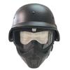 HISTOEG Tactical Paintball Airsoft Helmet Paintball Mask Anti Fog,Tactical Full Face Mask Ski Mask Goggles Detachable Adjustable, transparent view 1