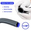 Saunke 1100gph Bilge Pump Installation Kit 12V with PVC Hose, Hose Clamps and Thru-Hull Fitting, 1-1/8 Inch view 2