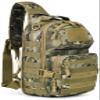 AMHEH 15L Tactical Sling Bag  Hidden Back Pocket, 1050D, MOLLE, Fits 12" Laptop for Everyday Carry & Day Trips (Camo) view 1
