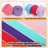 Windyun 48 Rolls Heavy Cotton Webbing 157.5 Yard 48 Color Mixed Polyester Cotton Webbing Strap Tote Bags Leash Straps for Making Bag Handles Cloth Belt Crafts Outdoor Accessories Supplies(1" Wide) view 4