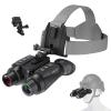 Miasazyr Night Vision Goggles - 4K Night Vision Binoculars for Adults, 1312FT Digital Night Vision, Head-Mounted Infrared Goggles for Viewing in The Dark, 8X Digital Zoom view 2