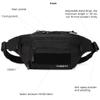 AMHEH 3.5L Tactical Fanny Pack for Men  Spacious Anti-Theft Waist Bag with Hidden Pocket for Urban Commute & Day Hikes, Fits 28"-50" (Black) view 4