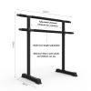 ZerHoc Ballet bar,Adjustable Dance Stick,Barre Ballet Stick Height Adjustable Ballet Bar Freestanding, Mobil, Stretch Barre Double Rod, Dance Rod, Gym Rack for Dance and Movement Training(A) view 2