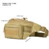 AMHEH 3.5L Tactical Fanny Pack for Men  Crossbody Waist Bag for Everyday Carry & Weekend Travel, Fits 28"-50" Waists (Tan) view 3