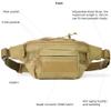AMHEH 3.5L Tactical Fanny Pack for Men  Crossbody Waist Bag for Everyday Carry & Weekend Travel, Fits 28"-50" Waists (Tan) view 4