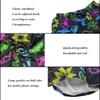 Tropical Flowers neon Mens Swim Trunks with Compression Liner Quick Dry Zipper Pocket Bathing Suit for Beach Summer Small view 4