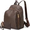 Womens Backpack Purse Leather Anti-theft Large Fashion Designer Travel Backpack Bag Men's Backpack Shoulder Bags view 1