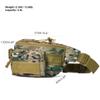 AMHEH 3.5L Tactical Fanny Pack for Men  Crossbody Waist Bag for Everyday Carry & Weekend Travel, Fits 28"-50" Waists (Camo) view 3