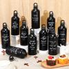 10 Pcs Inspirational Christian Gifts for Women Men, 20 oz Aluminum Water Bottle with Encouragement Scripture, Faith-Based Travel Mug Religious Confirmation Gifts Bulk Easter Church Gift(Black) view 3