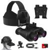 Miasazyr Head Mounted Night Vision Goggles, 3D VR Night Vision Binoculars for Adults, 6X Digital Night Vision, 7 Gear Infrared Night Vision Scope, FHD 4K Video for Hunting & Surveillance view 1