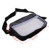 caralin Anti-Static Cleanroom Clear Tool Bag Full Cover PVC for Engineer Waist Bag Fanny, As Pic Shows view 3