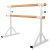 Ballet bar,Adjustable Dance Stick,Double Pole Ballet Barre Freestanding Dancing Exercise Bar Professional Adjustable Ballet Barre Basic Dance Skills Leg Press Stick for Household Studio Gym(1.5m) view 1