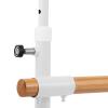 Ballet bar,Adjustable Dance Stick,Double Pole Ballet Barre Freestanding Dancing Exercise Bar Professional Adjustable Ballet Barre Basic Dance Skills Leg Press Stick for Household Studio Gym(1.5m) view 3