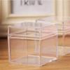 caralin Plastic Transparent Box Square Candy Box Acrylic 5 Sided Jewelry Display Storage Box for Case Square Cube Props Box, As Pic Shows view 4