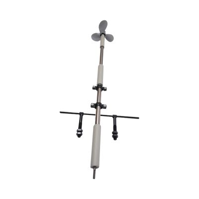 SM SunniMix Electric Drill Handheld Propeller Boat Kayak Stand Portable Trolling Motor Canoe Adjustable Hand Push Oar Boat Hand Propeller, 1M