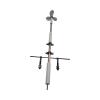 SM SunniMix Electric Drill Handheld Propeller Boat Kayak Stand Portable Trolling Motor Canoe Adjustable Hand Push Oar Boat Hand Propeller, 1M view 1