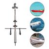 SM SunniMix Electric Drill Handheld Propeller Boat Kayak Stand Portable Trolling Motor Canoe Adjustable Hand Push Oar Boat Hand Propeller, 1M view 2