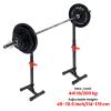 frperce 45-70.5inch Adjustable Bench Press Stands Dip Stand for Home Gym Full Body Multi-Function Workout Fitness, Adjustable Portable Squat Rack 441LBS Max Load view 4