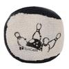 TonGass Microfiber Ultra Dry Bowling Grip Ball, Microfiber Bowling Grip Bags, Bowlings Powder Bag for Hands Use - Black & Grey view 1
