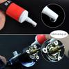 caralin 2 Pieces Fishing Reel Special t Oil Grease Drum Wheel Wheel Bearings Noise Abrasion Reducing Waterproof Grease, As Pic Shows view 2