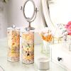 Caralin Minimalist Clear Scrunchie Holder Organizer for Hair Accessories, Cotton Pads, Makeup Remover Pads, Hair Ties, Storage Travel view 2