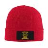1944 80th Birthday Gifts for Women Men, Vintage 1944 Limited Edition Beanie Mrs Mr EST Knit Hat Warm Ski Winter Hat Red view 1
