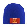 1974 50th Birthday Gifts for Women Men, Vintage 1974 Limited Edition Beanie Mrs Mr EST Knit Hat Warm Ski Winter Hat Blue view 1