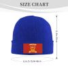 1974 50th Birthday Gifts for Women Men, Vintage 1974 Limited Edition Beanie Mrs Mr EST Knit Hat Warm Ski Winter Hat Blue view 3