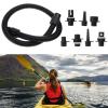 LJKLAJ Paddle Board Adapter Set, Replacement Parts With 7 Air Valves Nozzle, Paddleboard Accessories Attachment For Inflatable Boats, Rafts, Kayak view 2