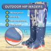 YXLYFDLY Hip Waders Sturdy PVC Hip Boots, Waterproof Camo Mens Hip Waders Fit Foot Shape, for Hunting Marshes Fishing(6) view 2
