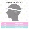 Odoland Kids Ski Helmet, Snow Helmet with Ski Goggles for Boys and Girls, Safety Youth Snowboard Sports Helmets and Goggles Set for Children Ages 6-14, Sparkly Gradient Pink Cyan,XS view 3