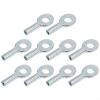 10 Pcs Gym Pulley Machine Cable Eyelet Terminal Interface Port, Gym Machine Accessories For 5Mm/6mm Cable Ball Stopper Interface Port Components For Various Equipment Cables(5mm) view 1