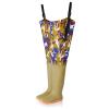 YXLYFDLY Hip Waders Yellow Camo Fishing Wader, Mens PVC Hip Waders Comfortable Flexibility, for Hunting Marshes(7.5) view 1