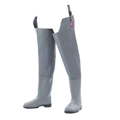 JCWGLY Outdoor Hip Waders Boots PVC Waterproof Fishing Boots for Men Women Lightweight Wader Boots for Swamp/Stream/Hunting(9.5)