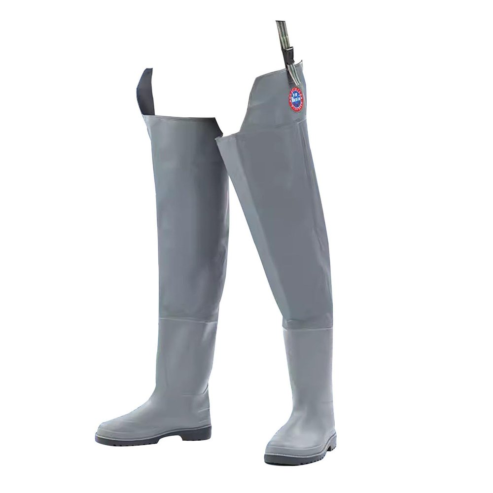 JCWGLY Outdoor Hip Waders Boots PVC Waterproof Fishing Boots for Men Women Lightweight Wader Boots for Swamp/Stream/Hunting(9.5)