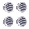 COVOZAMA 4 Pcs 4-inch/101mm Adjustable Marine Vent Cover, 316 Stainless Steel Air Flow Vent Cover for RV Boats, Polished Finish for RVs, Boats, Yachts (4 Inch) view 4