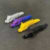 Amposei Bone Dragon Keychain, 3D Printed Dragon Keychain, Dragon Pendant Keyring, Dragon Year Ornament for Keys Backpacks (Grey) view 2