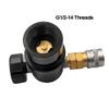Jkjhbhged Air Regulator T-Type Foster Output Pressure 40Psi-200Psi G1/2-14 Thread MR GEN2 Regulator view 2