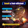 2-Stroke 3.6HP Outboard Motor Boat Engine, 55CC Gas Outboard Boat Motor Engine, Fishing Inflatable Boat Engine with CDI Ignition System, Small Boat Motor for Inflatable Boats Small Yachts (5000r/Min) view 3