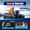 2-Stroke 3.6HP Outboard Motor Boat Engine, 55CC Gas Outboard Boat Motor Engine, Fishing Inflatable Boat Engine with CDI Ignition System, Small Boat Motor for Inflatable Boats Small Yachts (5000r/Min) view 4