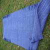 Cotton Yoga Mat - Eco-Friendly Hand-Woven Rug - Non Slip & Thick (24x72x5mm) for Everyday Fitness at Home - Comfortable Extra-Long (Blue) view 4