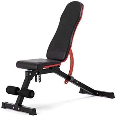 ERoomQ Professional Weight Bench Adjustable Dumbbell Bench Multi-Functional Fitness Chair Home Fitness Equipment Supine Board Abdominal Muscle Board Press Bench Sit-Ups