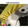 Car Hood Cover With Republic Of Senegal National Flag - Green Star Elastic Washed Polyester Fabrics Car Hood Protector Suitable 3.35Ft Car Bonnet Banner For Suv Pickup Trucks,Flag,Suitable view 2