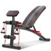 ERoomQ Weights Bench Workout Bench Dumbbell Bench Dumbbell Bench Supine Table, Multifunction Dumbbell Bench, Adjustable Weight Bench Gym Exercise Bench, Black, B view 1