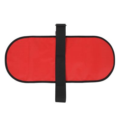 Discus and Shot Put Carrier Bag, Track Field Discus Carrier Bag, Waterproof Oxford Fabric Shot Put Storage Bag, Shot Put Bag with Adjust Strap, for 2 Discus (Red)