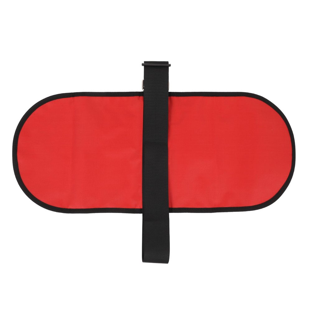 Discus and Shot Put Carrier Bag, Track Field Discus Carrier Bag, Waterproof Oxford Fabric Shot Put Storage Bag, Shot Put Bag with Adjust Strap, for 2 Discus (Red)