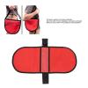 Discus and Shot Put Carrier Bag, Track Field Discus Carrier Bag, Waterproof Oxford Fabric Shot Put Storage Bag, Shot Put Bag with Adjust Strap, for 2 Discus (Red) view 2