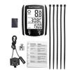 Cycling Bike Computer, Odometer Digital LCD Display, Wired Bike Computer, Speed Odometer with Backlight, Cycling Bike Accessories(White) view 1